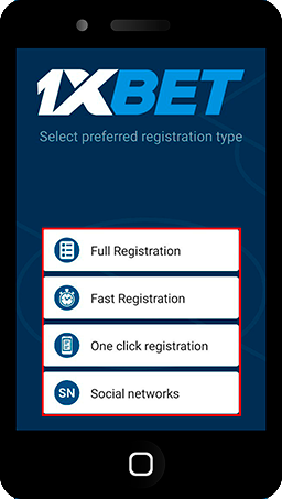 1xbet mobile registration